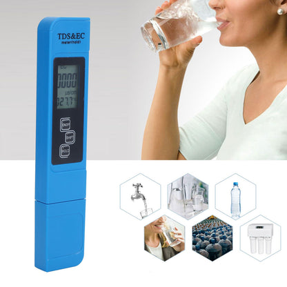 Portable Pen Type Digital TDS EC Meter Electrical Conductivity Tester Water Quality TestNo Backlight