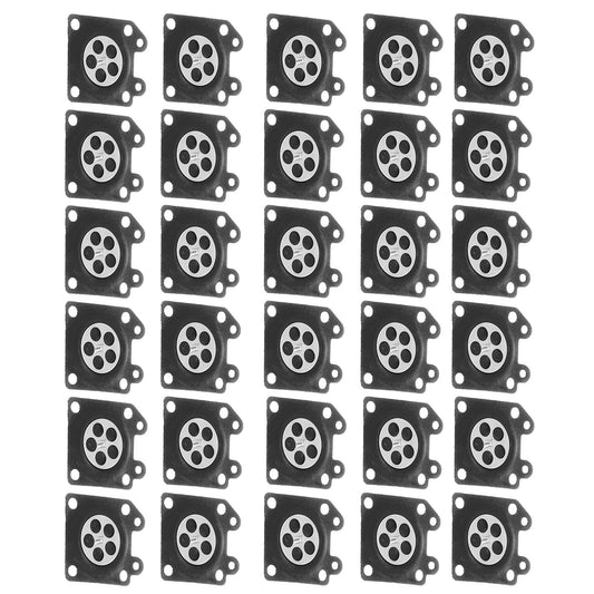 30Pcs/Set Carburetor Diaphragm Gasket Chainsaw Accessory for ZAMA 2500/3800/4500/5200/5800