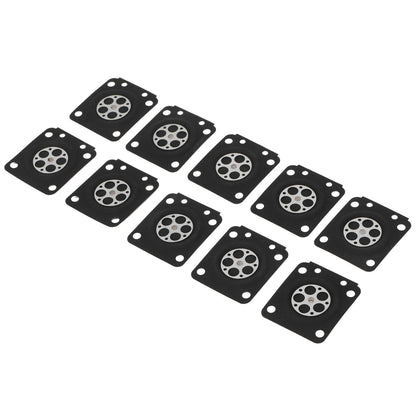 10PCS/Set Carburetor Parts Chainsaw Carburetor Membrane Gasket Set Fit for ZAMA180