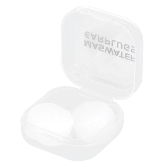 8Pcs DIY Ear Plugs Portable Reusable Swimming Earplugs Noise Reduction Transparent