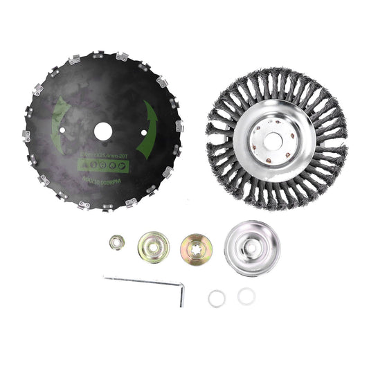 20T Circular Saw Blade Grass Trimmer Cutter Head Derusting Weeding Wheel Lawn Mower Parts