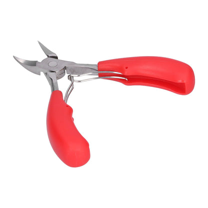 Pig Tooth Cutting Pliers Stainless Steel Piglet Teeth Clipper Cutter Breeding EquipmentRed