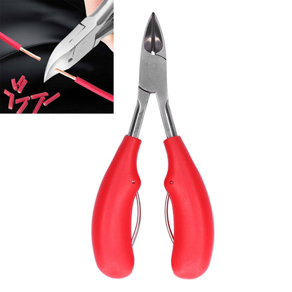 Pig Tooth Cutting Pliers Stainless Steel Piglet Teeth Clipper Cutter Breeding EquipmentRed