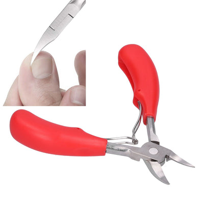 Pig Tooth Cutting Pliers Stainless Steel Piglet Teeth Clipper Cutter Breeding EquipmentRed