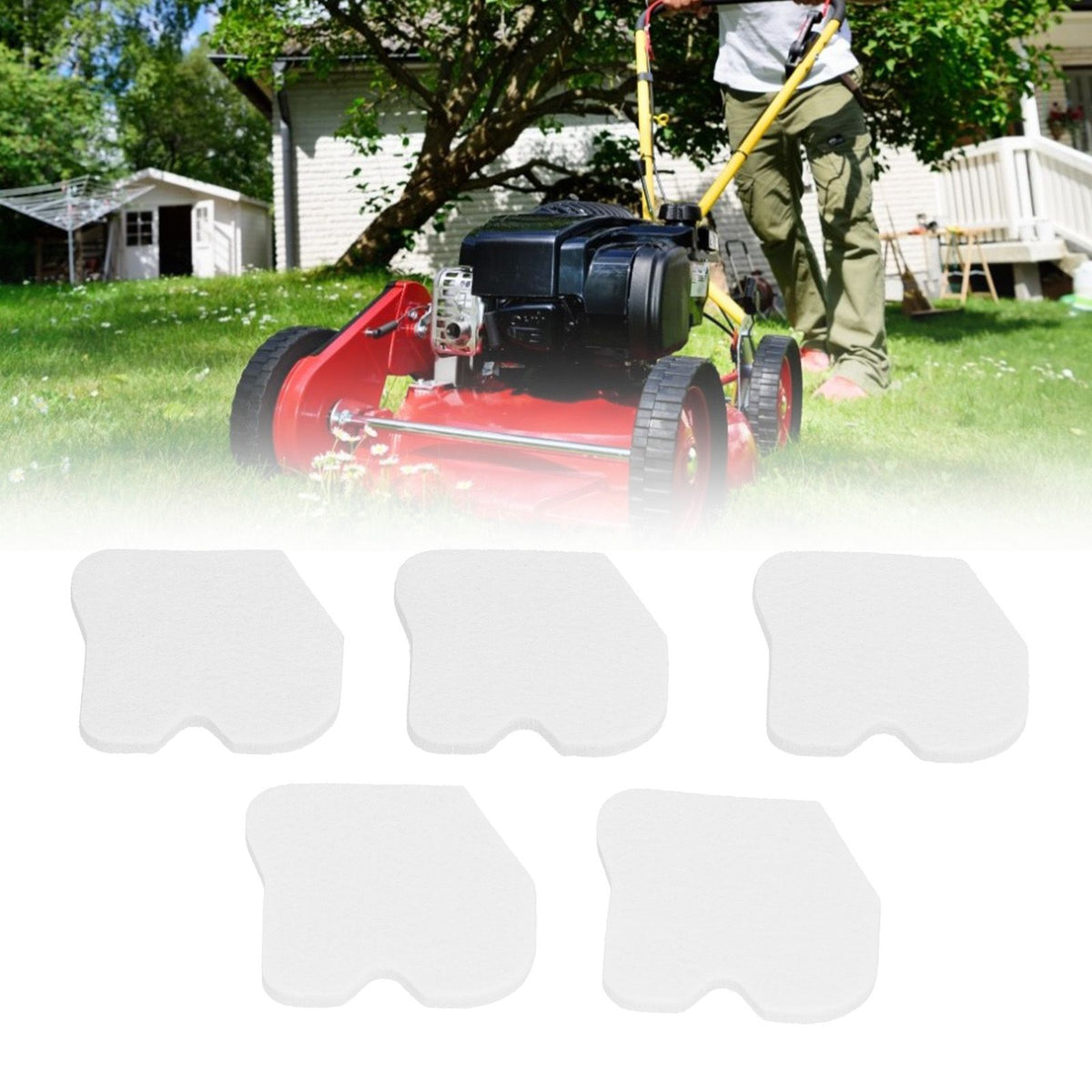 5pcs Chainsaw Air Filter Chain Saw Parts for Husqvarna 230 235 235E 236 236E 240 240E
