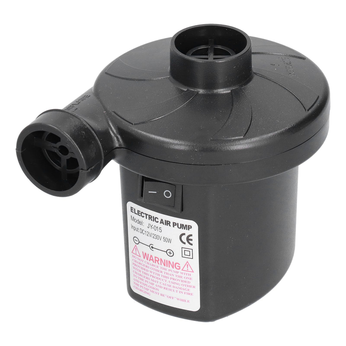 Air Pump Dual Use Inflation Deflation AC DC Electric Air Pump with Car Charger