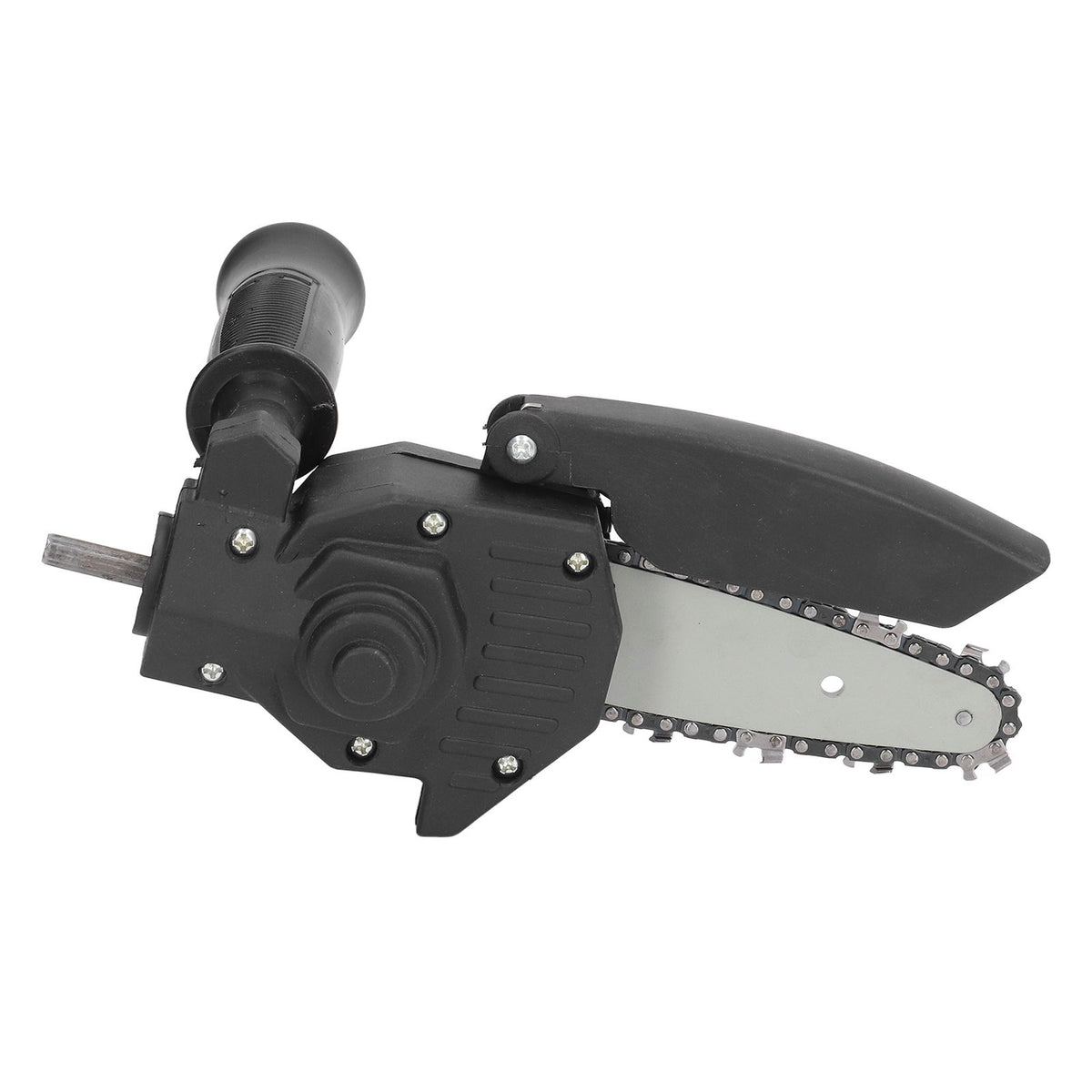 Electric Chainsaw Modification Tool 4 Inch Portable Chainsaw Attachment Kit Electric Drill to Chainsaw Adapter Converting Head