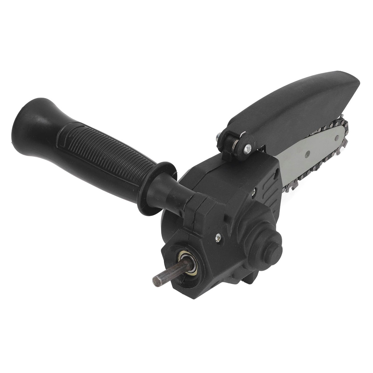 Electric Chainsaw Modification Tool 4 Inch Portable Chainsaw Attachment Kit Electric Drill to Chainsaw Adapter Converting Head