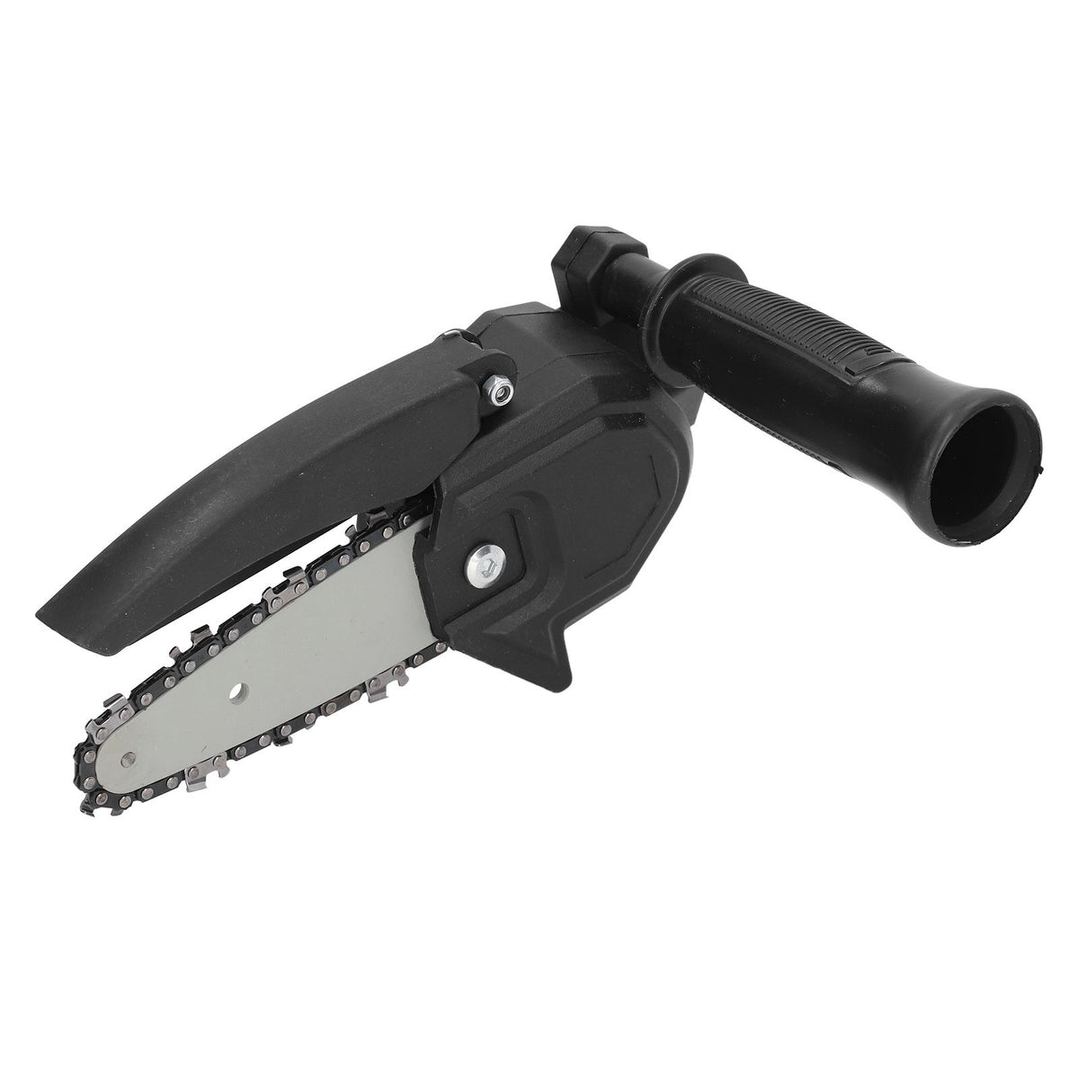 Electric Chainsaw Modification Tool 4 Inch Portable Chainsaw Attachment Kit Electric Drill to Chainsaw Adapter Converting Head
