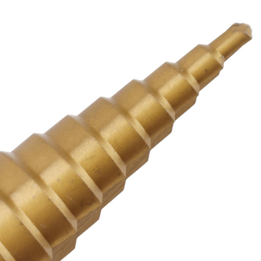 Pagoda Drill Hole Opener Fast Drilling Triangular Handle 4‑32mm 4‑20mm 4‑12mm Step Drill Bit for Wood Metal