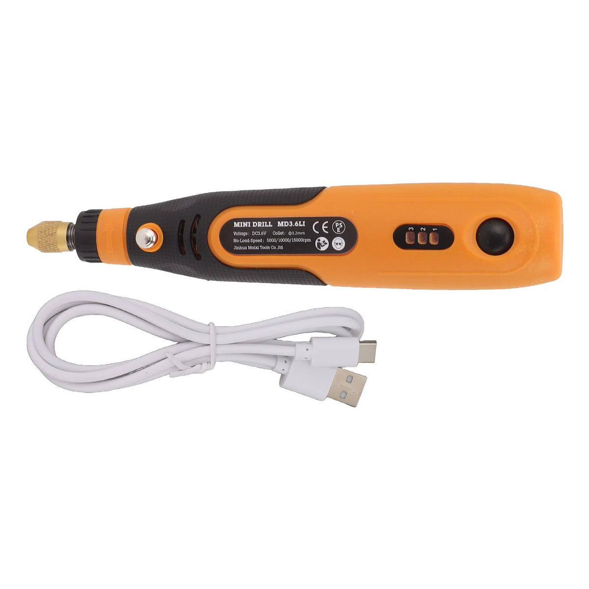 3.6V Electric Grinding Pen 900mAh Lightweight Mini Electric Grinder Pen for Wood Carving Sanding