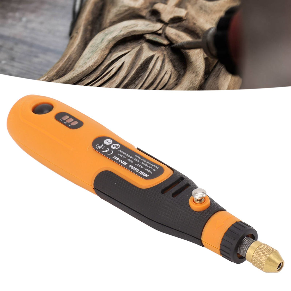 3.6V Electric Grinding Pen 900mAh Lightweight Mini Electric Grinder Pen for Wood Carving Sanding