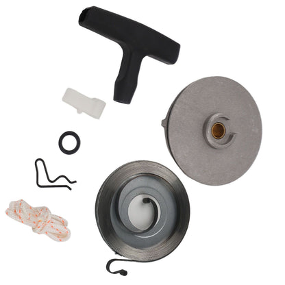 Chainsaw Starter Assembly Recoil Pull Starter Repair Kit Easy Install Durable Chainsaw Parts for TS350 038 041 MS380 MS381