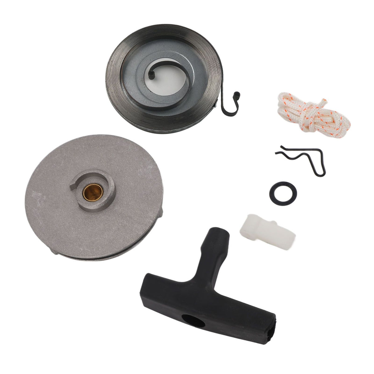 Chainsaw Starter Assembly Recoil Pull Starter Repair Kit Easy Install Durable Chainsaw Parts for TS350 038 041 MS380 MS381
