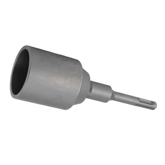 Forged Steel Grounding Rod Driver Heavy Duty T Post Ground Rod Driver for Hammer Drill 45mm