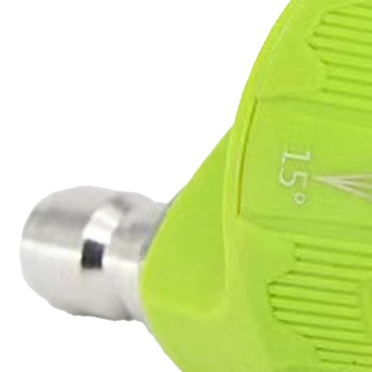 6 in 1 Pressure Washer Nozzle 3000psi Adjustable High Pressure Washer Spray Nozzle with 1/4 Inch Quick Connector for Cleaning Green