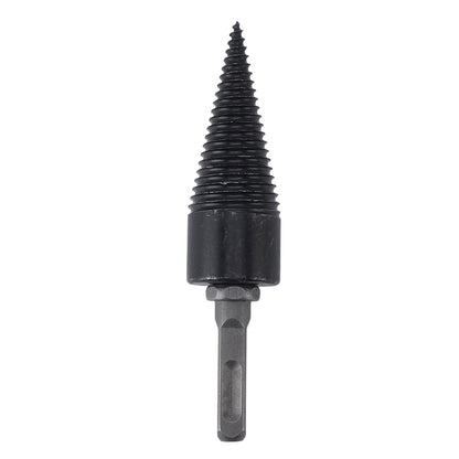 Firewood Log Splitter Kindling Splitting Wood Drill Bit with 3 Drilling Handles Firewood Log Drill Bits Labor Saving 32MM