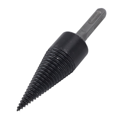 Firewood Log Splitter Kindling Splitting Wood Drill Bit with 3 Drilling Handles Firewood Log Drill Bits Labor Saving 32MM