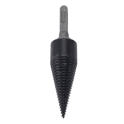 Firewood Log Splitter Kindling Splitting Wood Drill Bit with 3 Drilling Handles Firewood Log Drill Bits Labor Saving 32MM