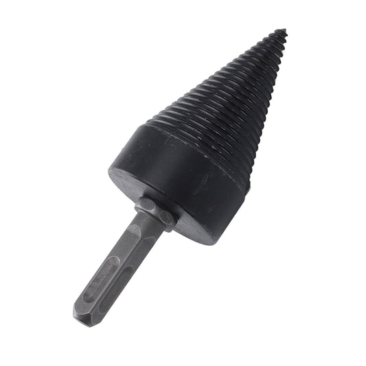 Firewood Log Splitter Kindling Splitting Wood Drill Bit with 3 Drilling Handles Firewood Log Drill Bits Labor Saving 50MM
