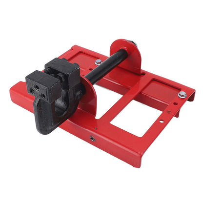 Vertical Chainsaw Mill Lumber Cutting Guide Portable Mini Sawmill Chainsaw Attachment Cut Guided for Builders Woodworkers Red