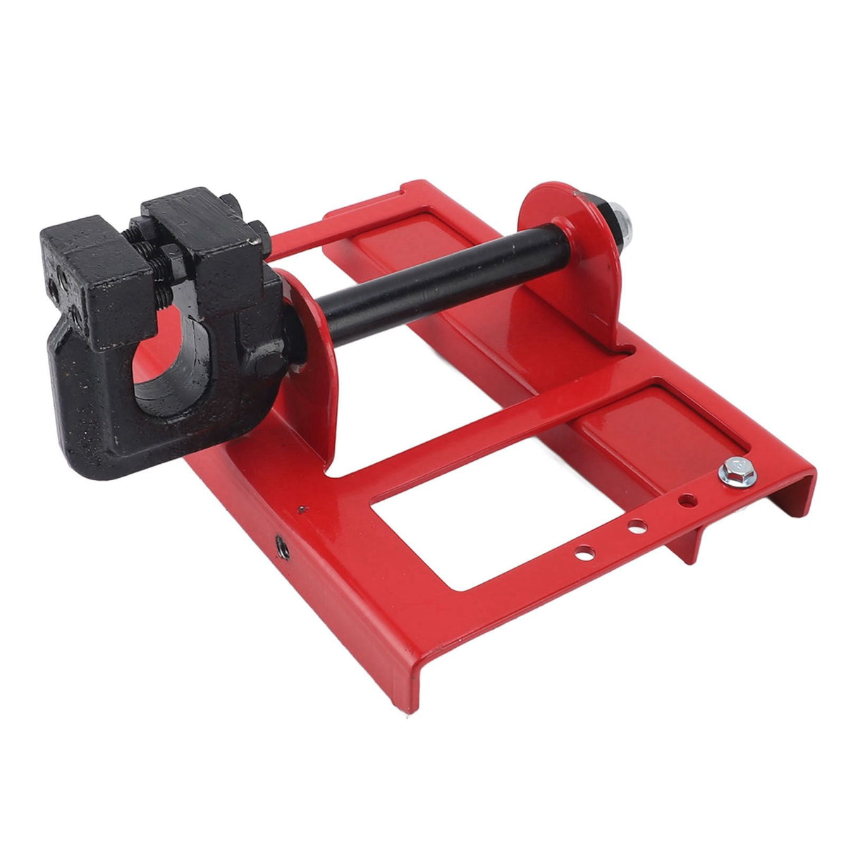 Vertical Chainsaw Mill Lumber Cutting Guide Portable Mini Sawmill Chainsaw Attachment Cut Guided for Builders Woodworkers Red