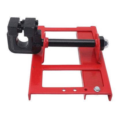 Vertical Chainsaw Mill Lumber Cutting Guide Portable Mini Sawmill Chainsaw Attachment Cut Guided for Builders Woodworkers Red