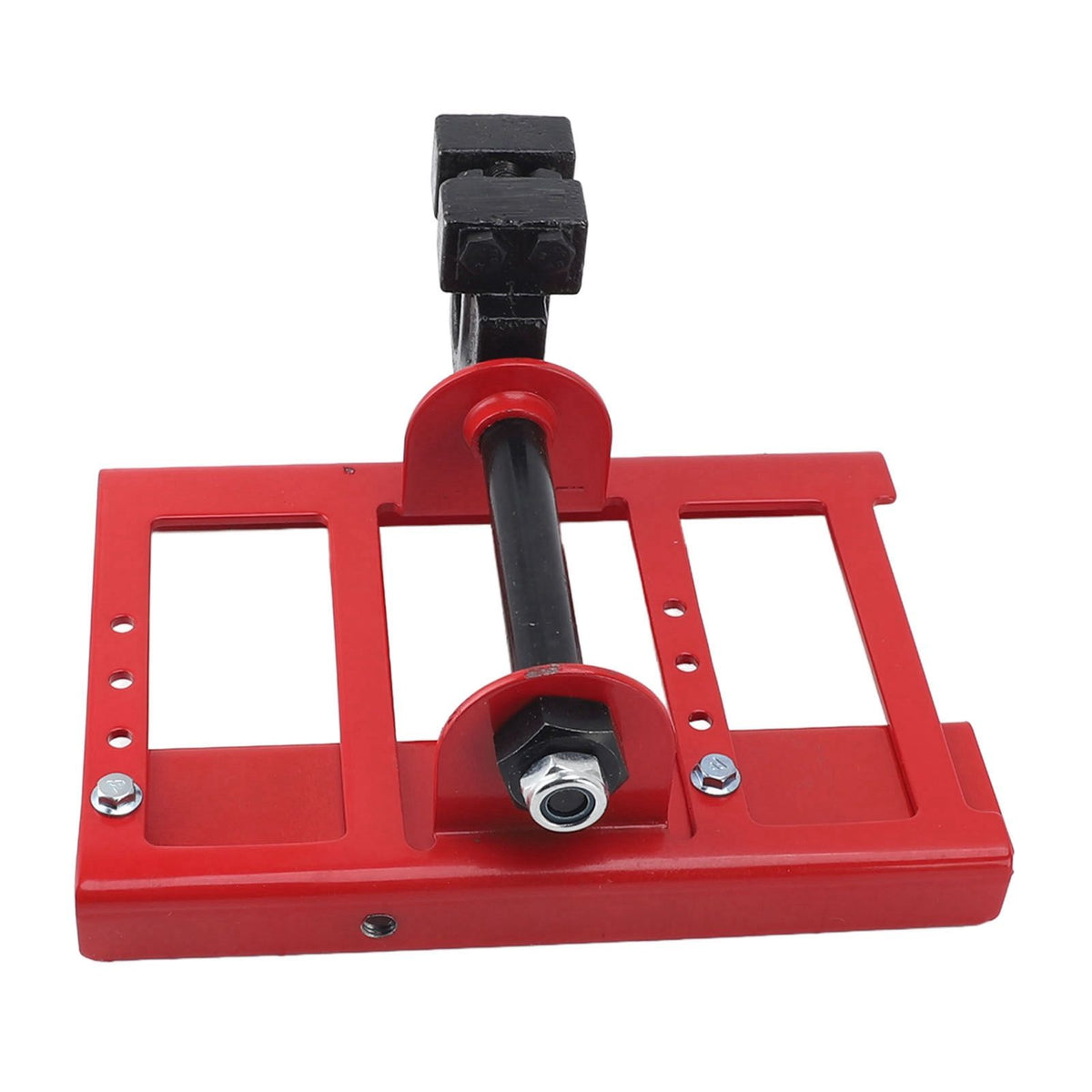 Vertical Chainsaw Mill Lumber Cutting Guide Portable Mini Sawmill Chainsaw Attachment Cut Guided for Builders Woodworkers Red
