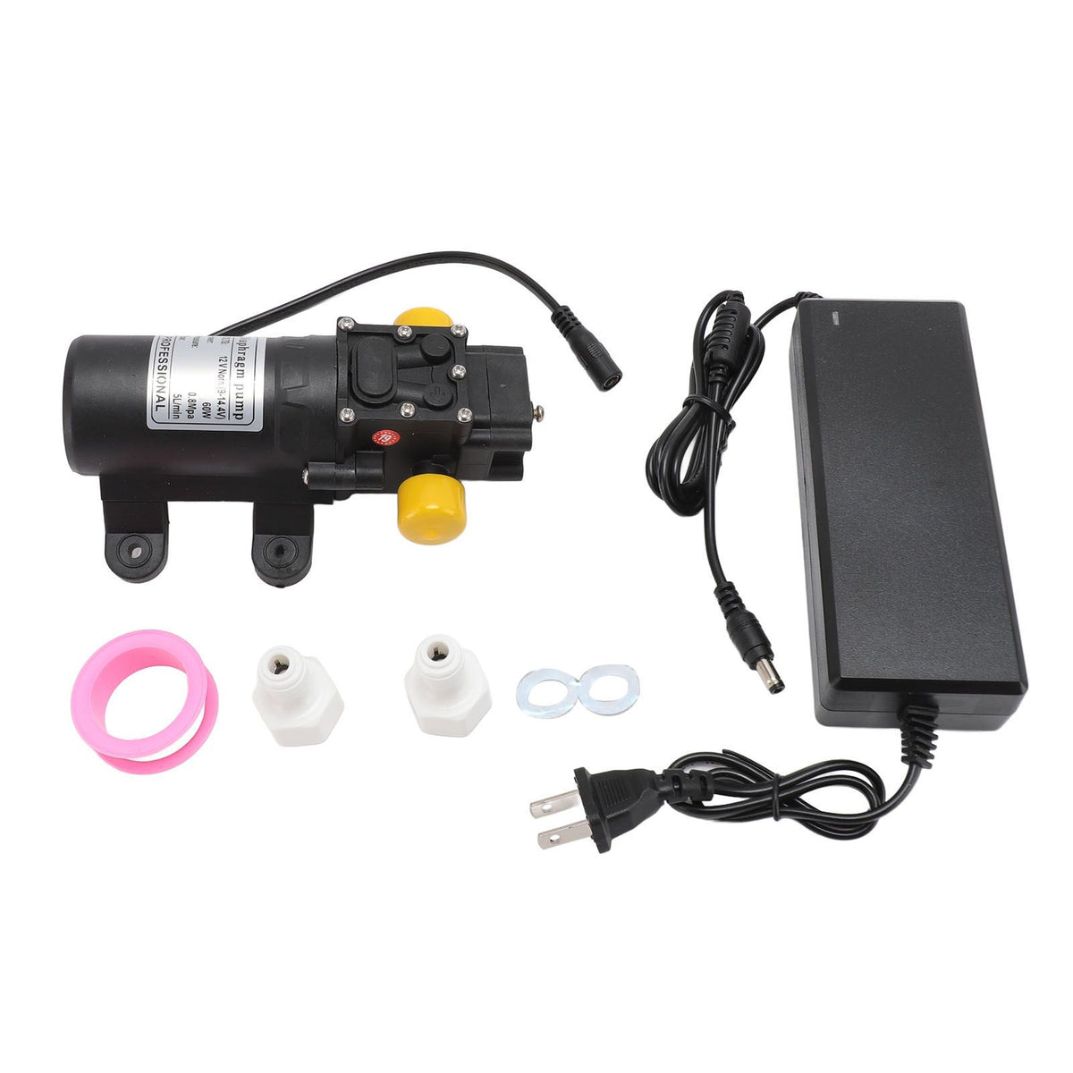 Sprayer Pump ABS Low Pressure Spraying System Water Pump for Home Lawn Garden Drip Irrigation