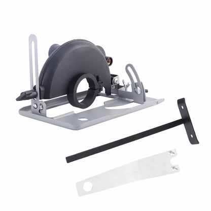 Angle Grinder Cutting Bracket Protective Cover Adjustable Mill Shield Accessories with Guide Gauge