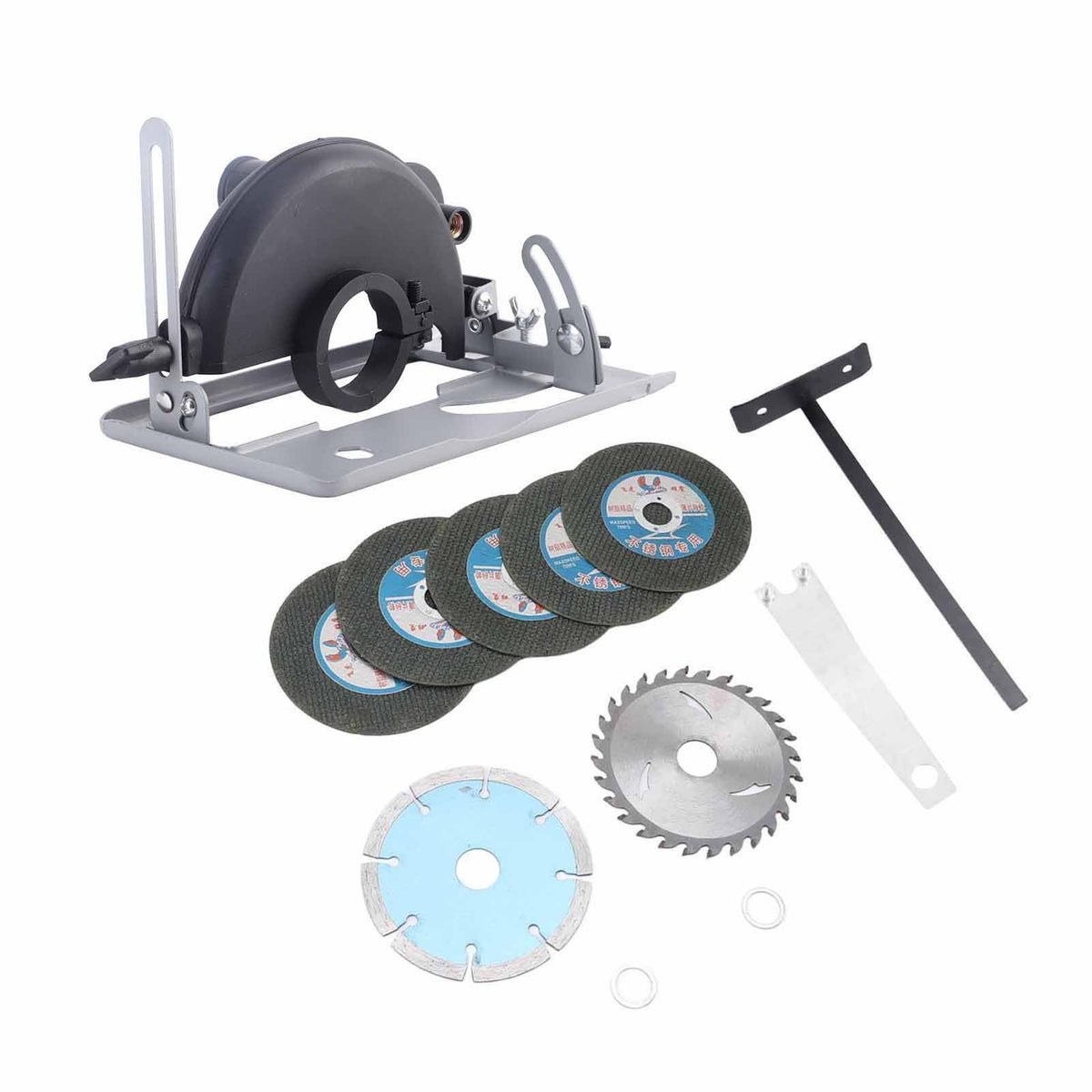 Angle Grinder Cutting Bracket Protective Cover Adjustable Mill Shield Accessories Multifunctional Set