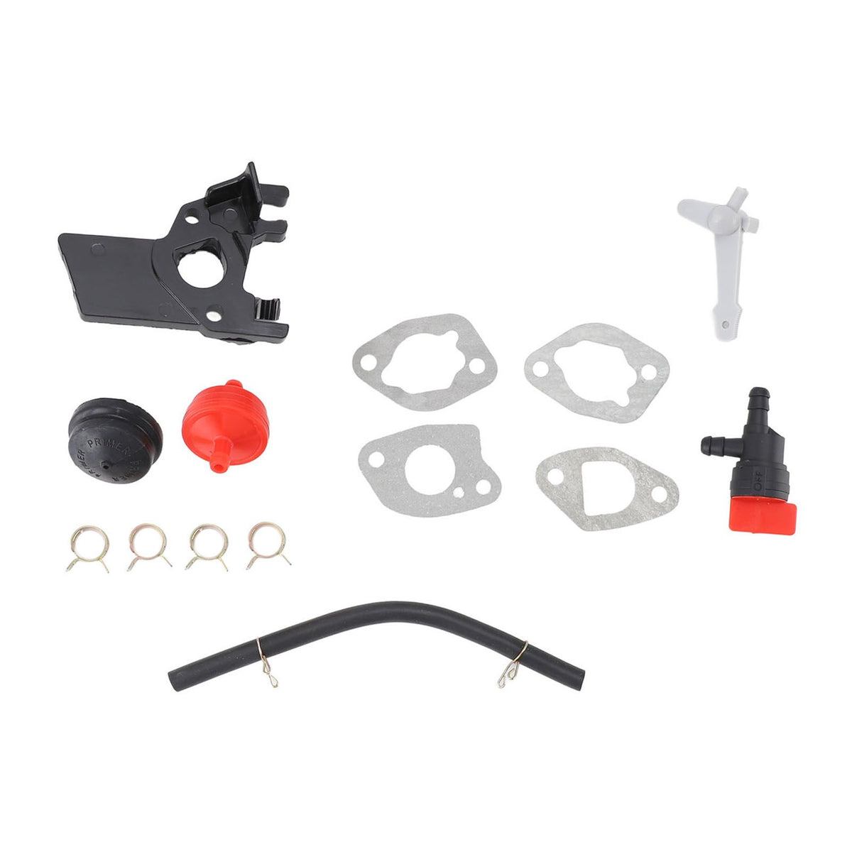 Snowthrower Carburetor Kit Aluminum Snow Thrower Carburetor Replacement for 38744 621 721 38741 38742 38743 38744 38751 127‑9008 127‑9053