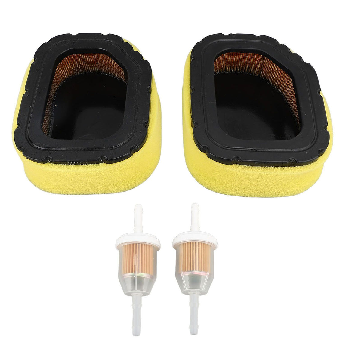 2pcs Air Filter for 32 083 03 SV710 SV715 SV720 SV730 SV735 SV740 05 S 883 03 S1 Lawn Mower with Fuel Filter Replacement