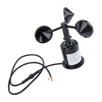 Wind Speed Anemometer High Accuracy 5V Wind Speed Monitoring Sensor Measuring Detector with 2.62ft Extension Cable