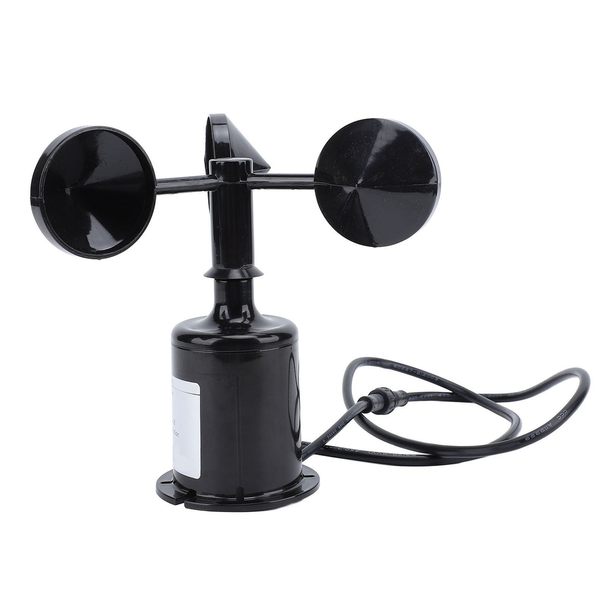 Wind Speed Anemometer High Accuracy 5V Wind Speed Monitoring Sensor Measuring Detector with 2.62ft Extension Cable
