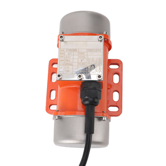 Concrete Vibrator Vibration Motor with Speed Controller DC 24V Brushless IP65 Aluminum Alloy Electric Concrete Vibrating Motor 70W