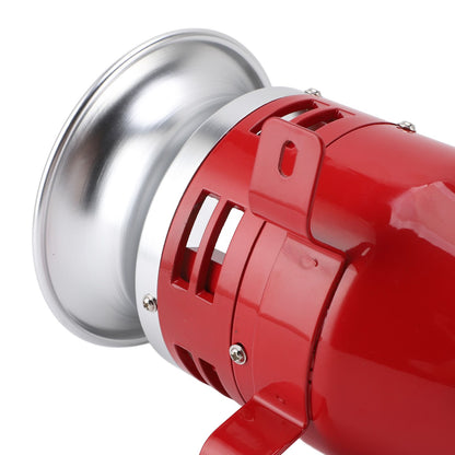 Electric Motor Siren 125dB Motor Driven Buzzer Sound Alarm Horn Siren for Home Factory School Ranch Entertainment Venue AC110V 1.5A