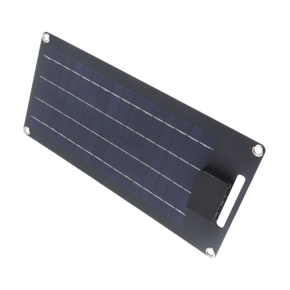 50W Solar Panel 12V High Efficiency Monocrystalline Solar Panel Dual USB Charger for Vehicle Battery and Mobile Phone Charging