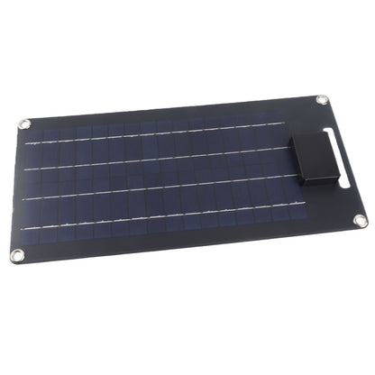 50W Solar Panel 12V High Efficiency Monocrystalline Solar Panel Dual USB Charger for Vehicle Battery and Mobile Phone Charging