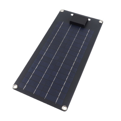 50W Solar Panel 12V High Efficiency Monocrystalline Solar Panel Dual USB Charger for Vehicle Battery and Mobile Phone Charging