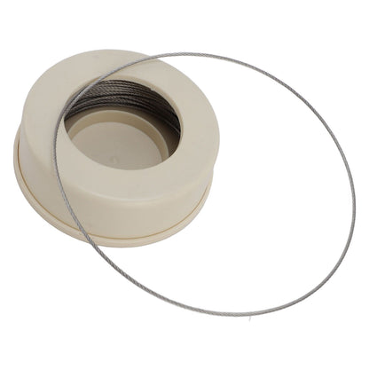 Metal Wire Saw Stainless Steel Cable Saw Pocket Survival String Rope Saw for Camping Hiking Hunting Outdoor Emergency