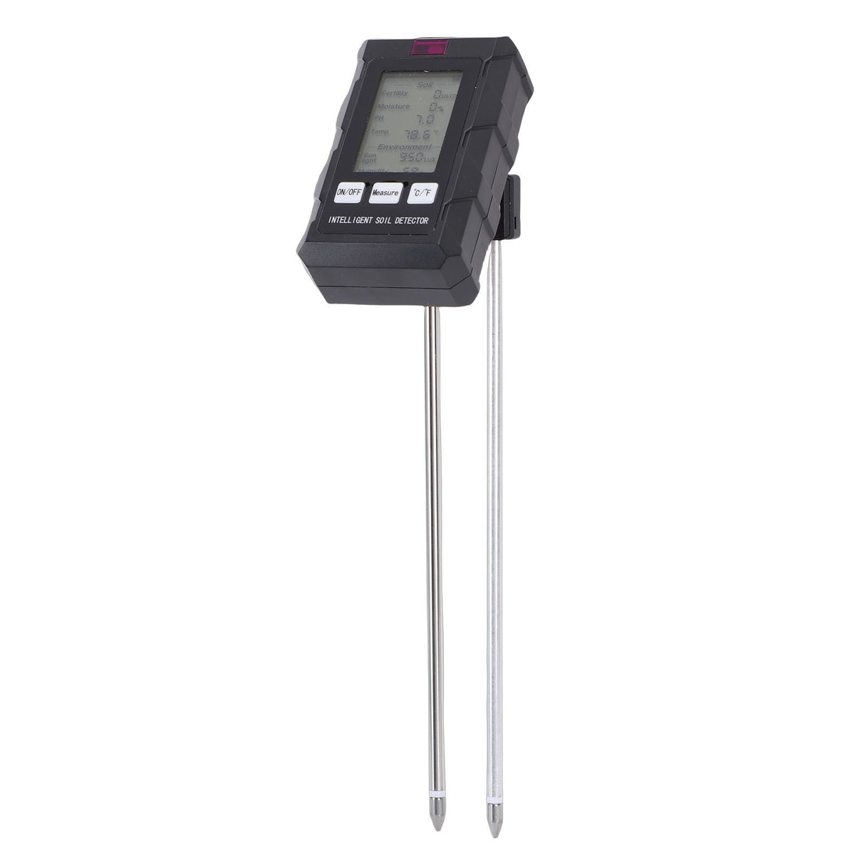 6 in 1 Soil Tester Digital Soil PH Temperature Humidity Fertility Meter for Farming Gardening Plants
