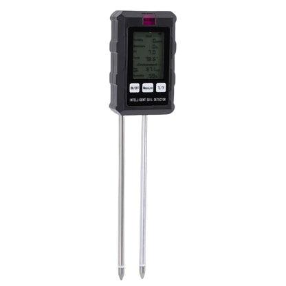 6 in 1 Soil Tester Digital Soil PH Temperature Humidity Fertility Meter for Farming Gardening Plants