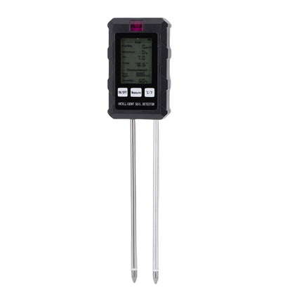 6 in 1 Soil Tester Digital Soil PH Temperature Humidity Fertility Meter for Farming Gardening Plants