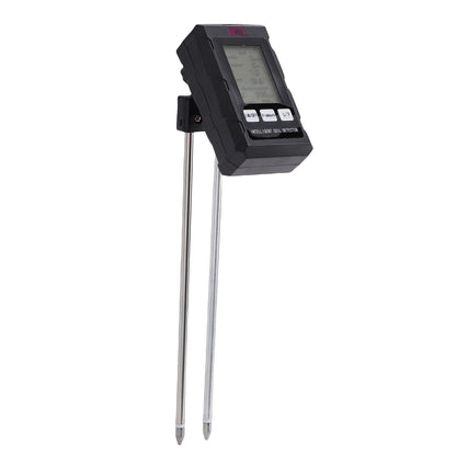 6 in 1 Soil Tester Digital Soil PH Temperature Humidity Fertility Meter for Farming Gardening Plants
