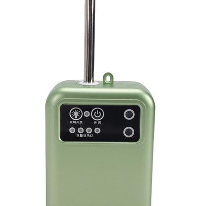 USB Electric Water Oxygen Pump Portable Aquarium Fish Tank Oxygen Pump with Light for Fishing Bait Bucket