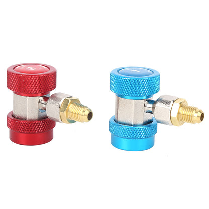 High and Low Pressure Air Conditioning Quick Connector Coupler Adapter Refrigerant Fittings