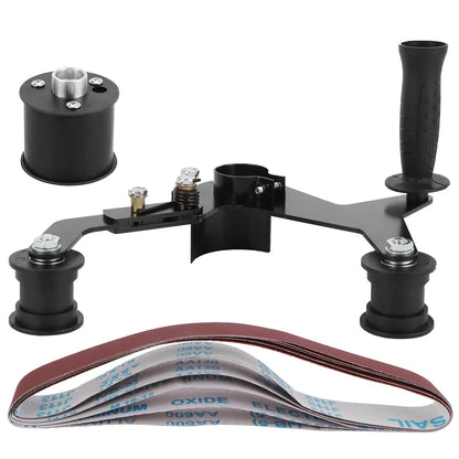 Belt Sander Stainless Steel Round Tube Polishing Brushing Machine Angle Grinder Accessories