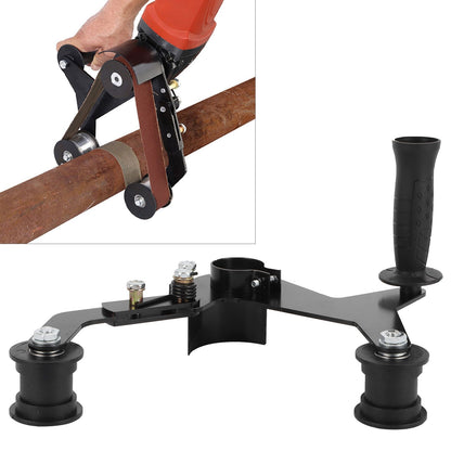Belt Sander Stainless Steel Round Tube Polishing Brushing Machine Angle Grinder Accessories