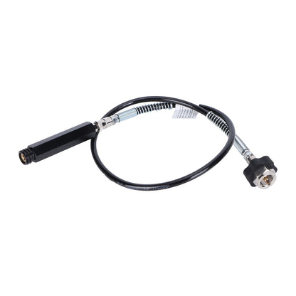 CGA320 TR21‑4 36in Black Soda Hose Adapter Set Stable Performance Sturdy Construction